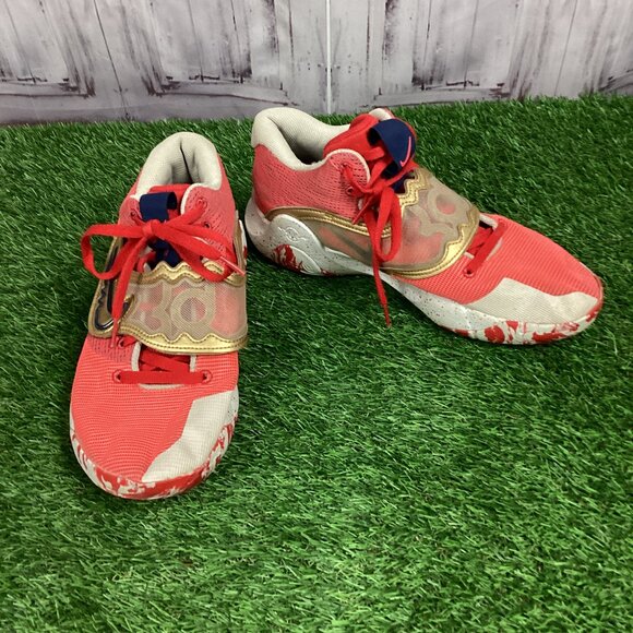 Nike KD Trey 5x University Sneakers Red White 10.5 main image 11